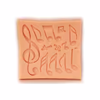 قالب مولد فوندانت سیلیکونی سورناپارت طرح نت موسیقی کد 235