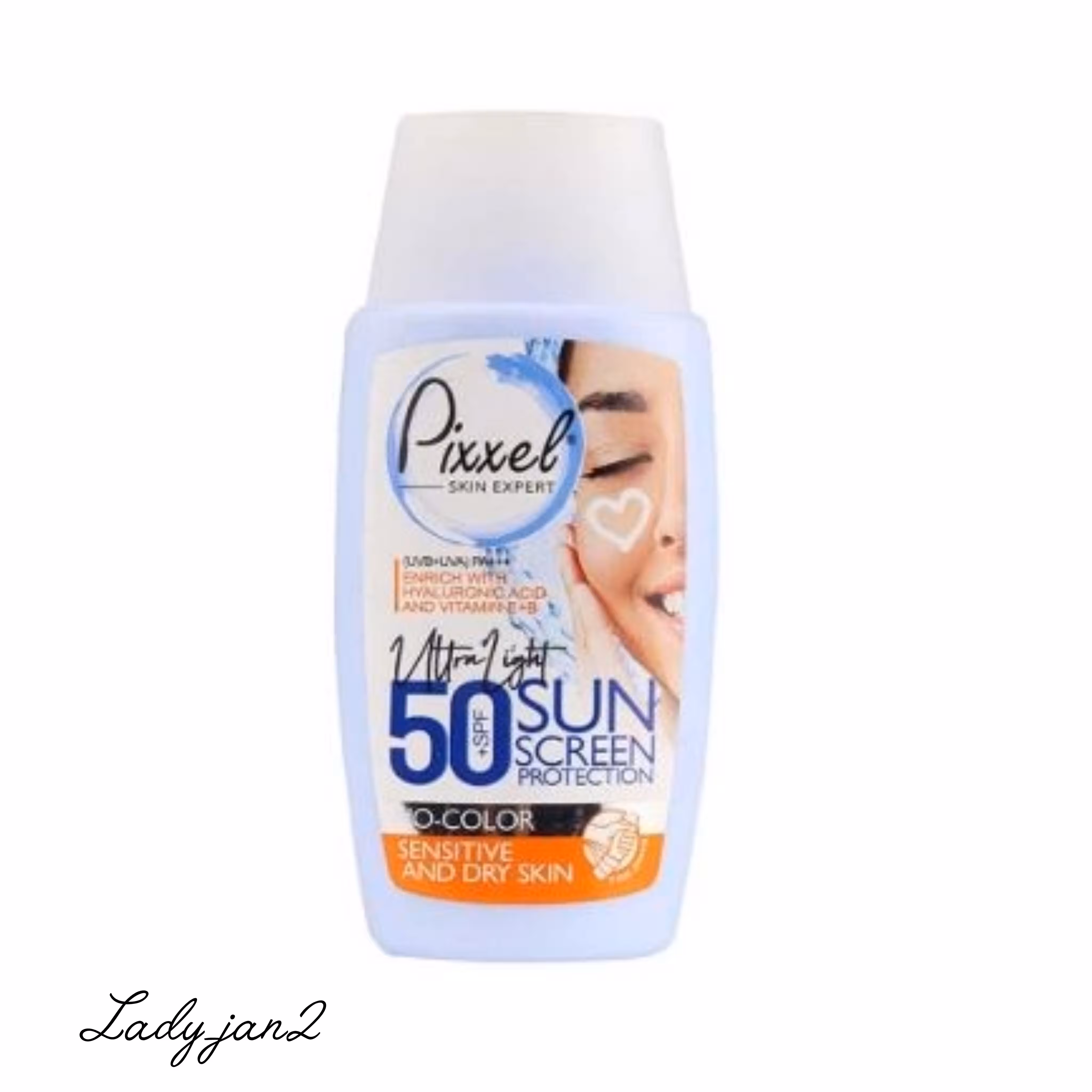 ضد آفتاب بی رنگ پوست خشک  SPF50 پیکسل