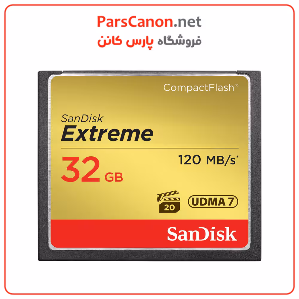 کارت حافظه سن دیسک SanDisk 32 GB Extreme CompactFlash Memory Card
