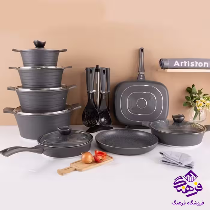سرویس قابلمه 25پارچه مدادی ارتیستون 2586
