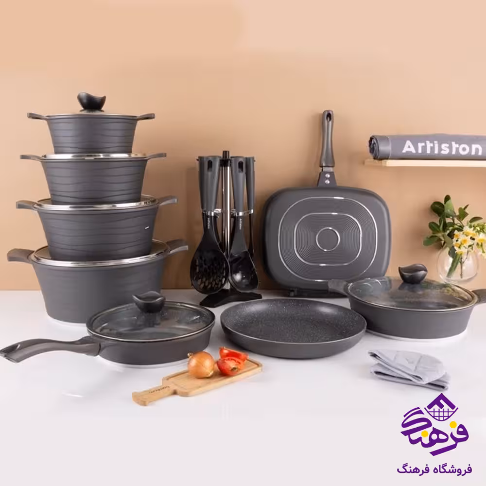 سرویس قابلمه 25پارچه مدادی ارتیستون 2586