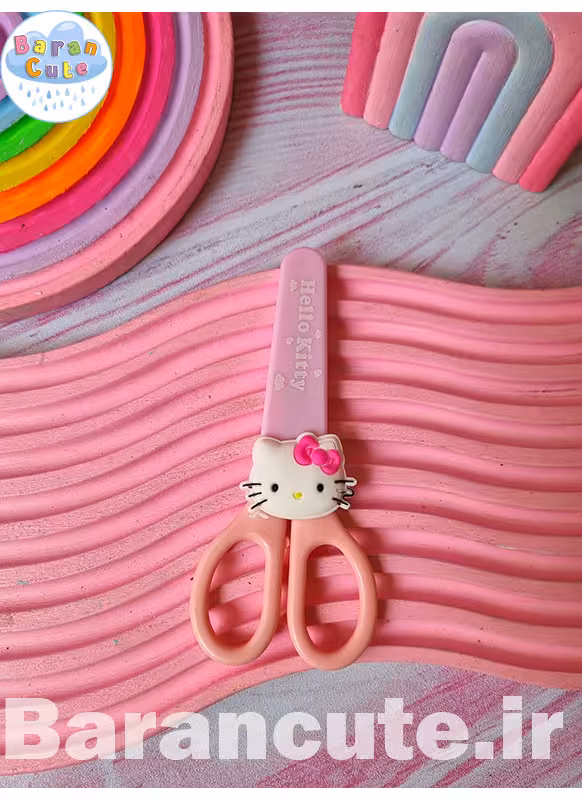 قیچی غلاف دار عروسکی طرح کیتی