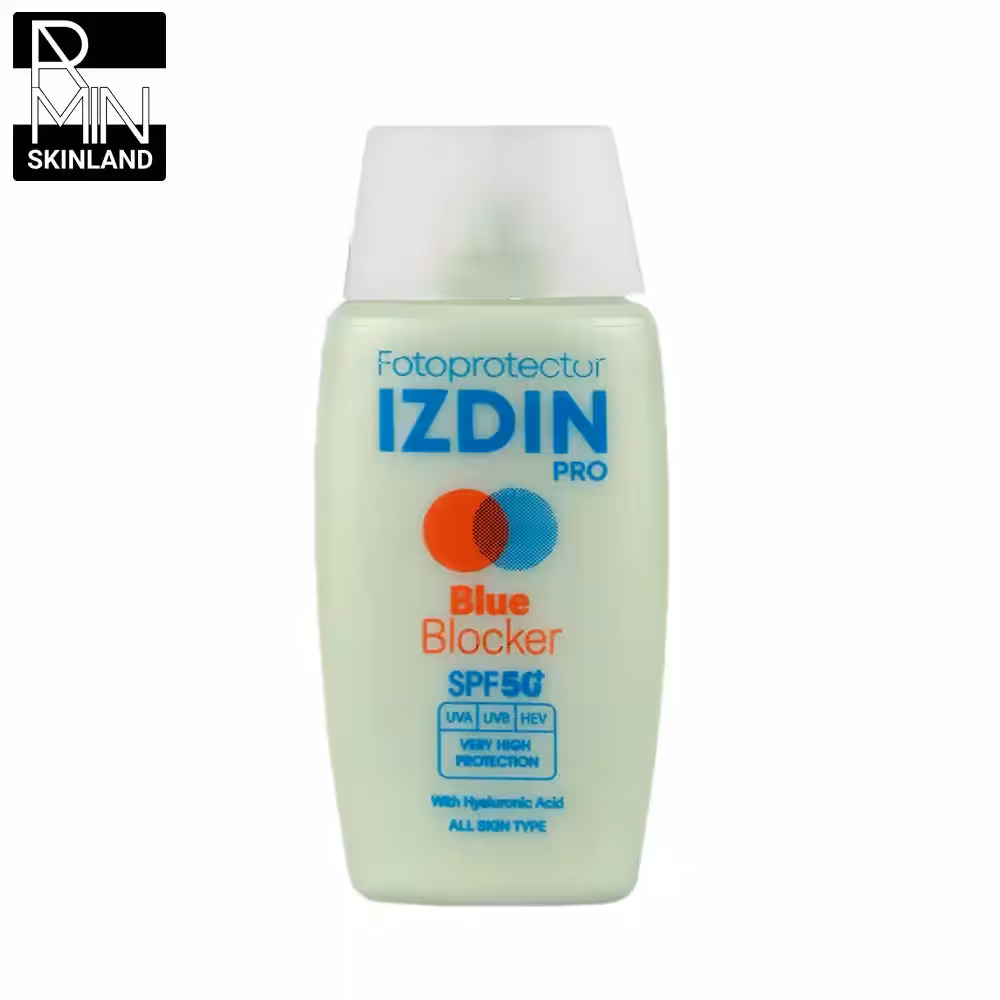 ضد آفتاب روشن کننده ایزدین پرو  مدل Blue blocker حجم 50ml
