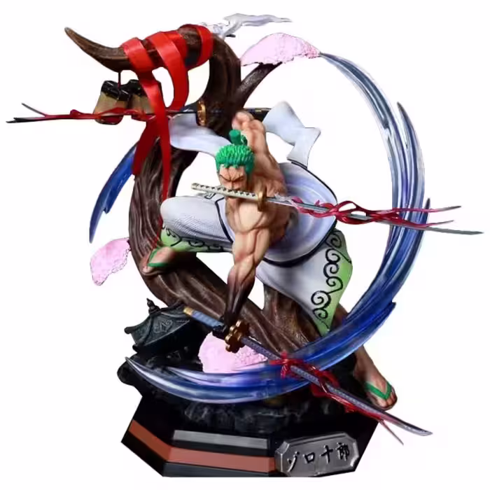 فیگور مدل رورونوا زورو Roronoa Zoro طرح وان پیس One Piece (ال ای دی دار)
