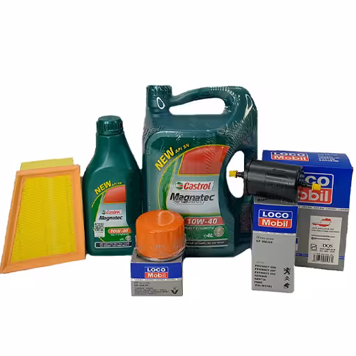 خرید پکیج تعویض روغن ساندرو کاسترول با صافی بنزین (طلایی) | اتوموبی