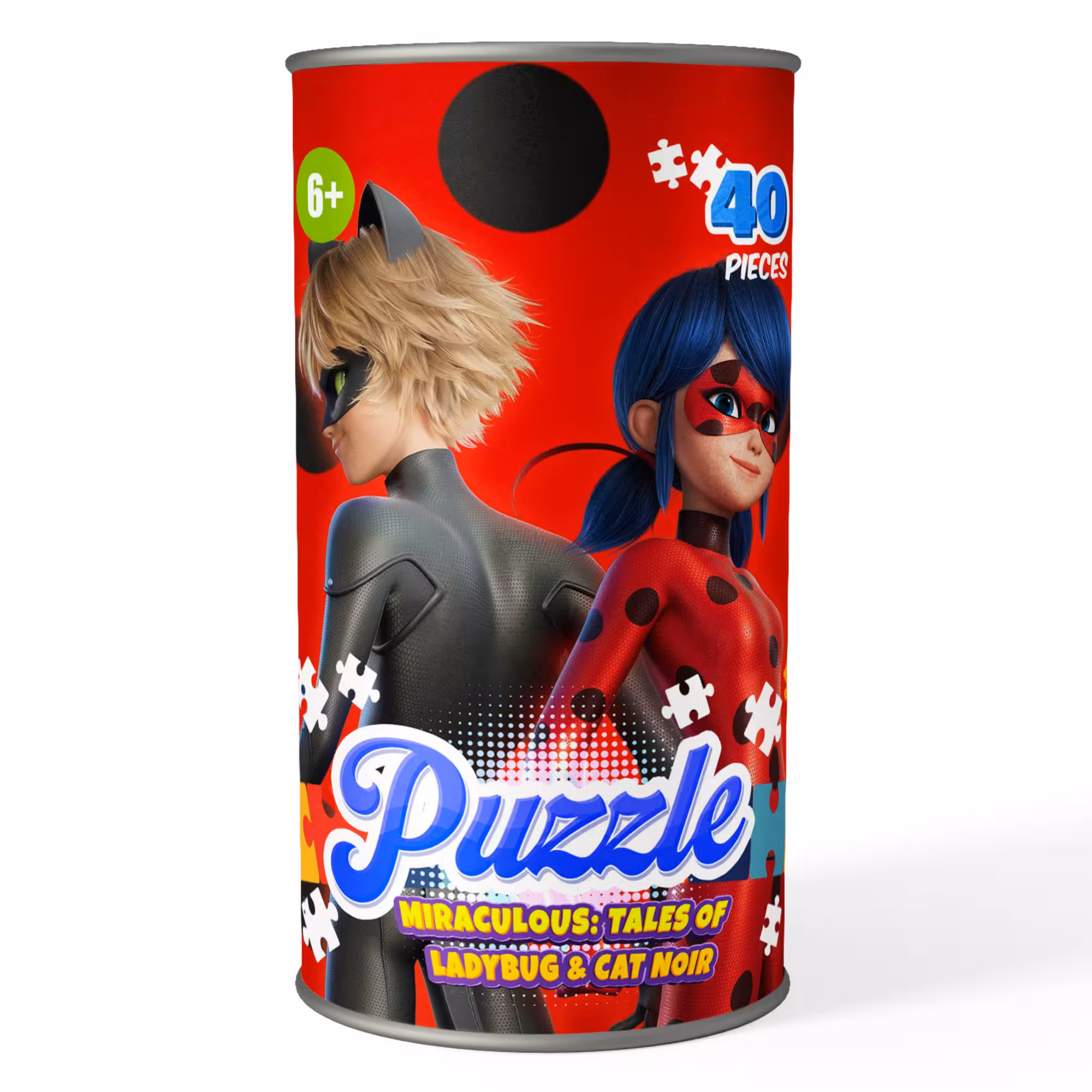 پازل 40 تکه کارتون دختر کفشدوزکی