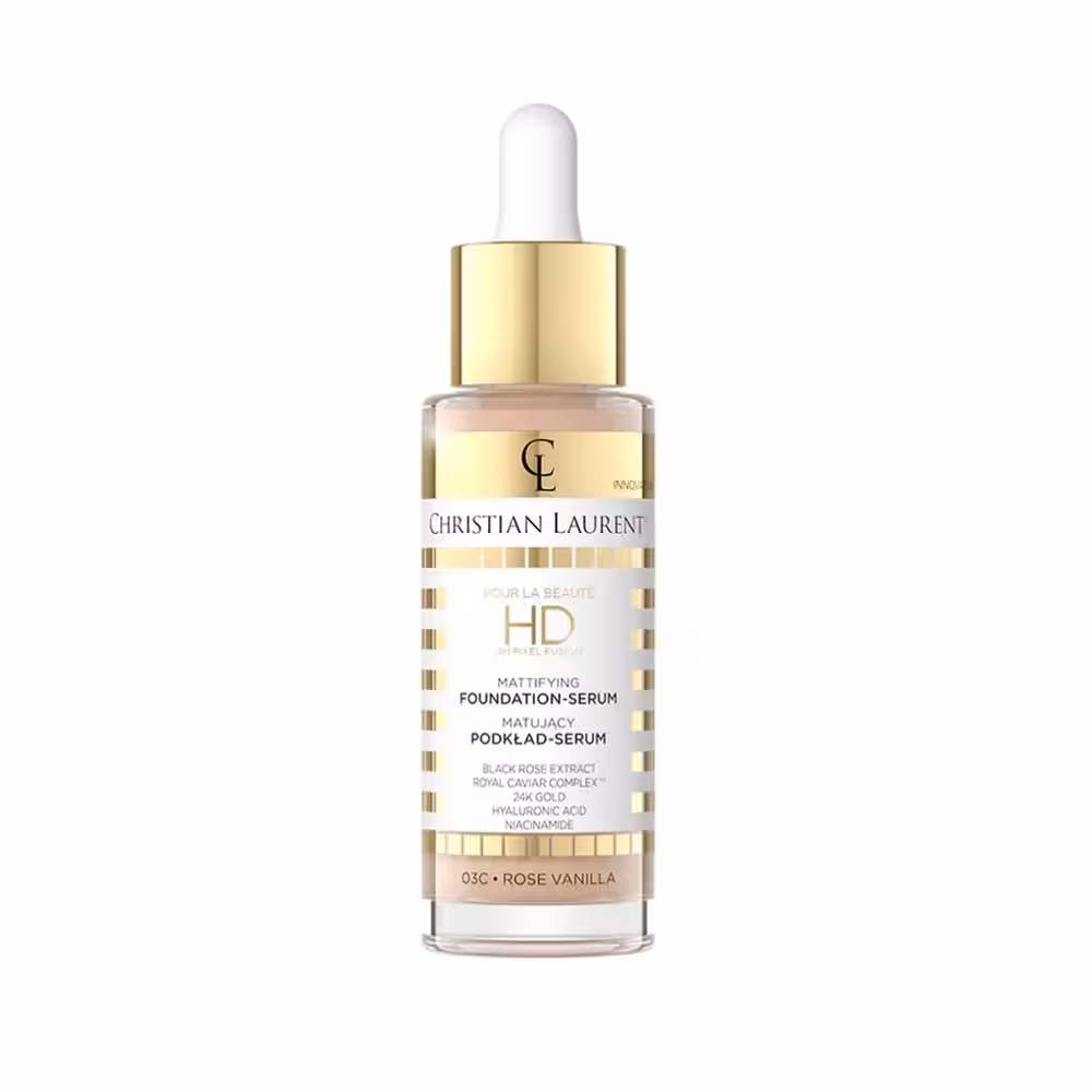 سرم-کرم پودر مات کننده کریستین لورنت Pour La Beauté HD