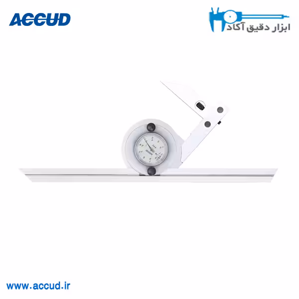 زاویه سنج ساعتی 360 درجه Accud (آکاد) مدل 816-360-01