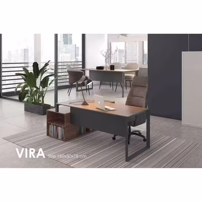 میز مدیریت وکیوم پایه فلزی ویرا