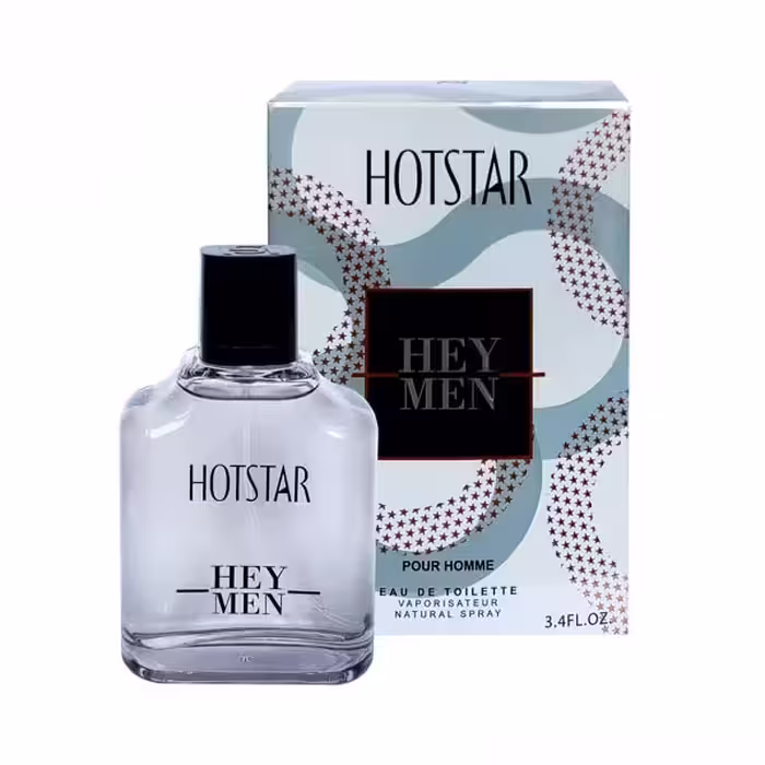 ادو تویلت مردانه هی من هات استار Hey men حجم 100 میل - Hotstar
