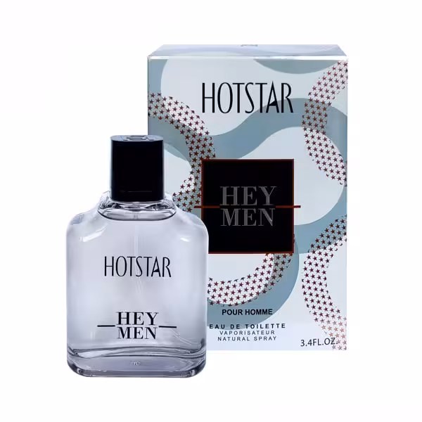 ادو تویلت مردانه هی من هات استار Hey men حجم 100 میل - Hotstar