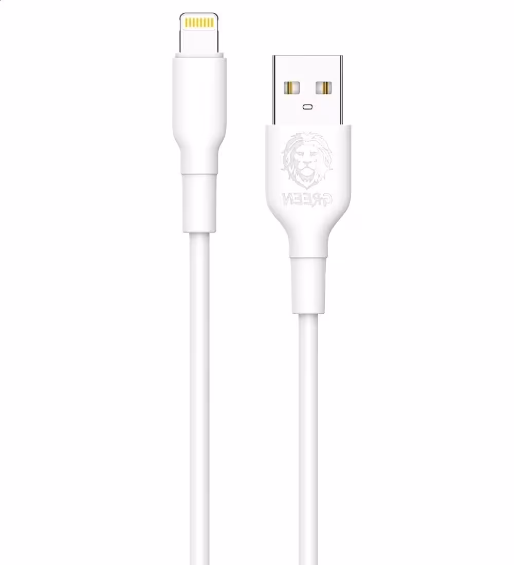 کابل تبدیل GREEN USB-A to Lightning طول 3m