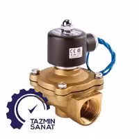 شیر برقی بخار برنجی یونیدی (UNI-D) سایز 2 اینچ