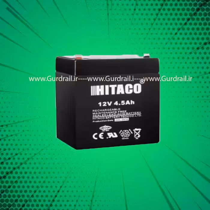 باتری هیتاکو 12 ولت 4٫5 آمپر Hitaco | گاردریل