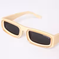 عینک Louis Vuitton مستطیلی , کرم