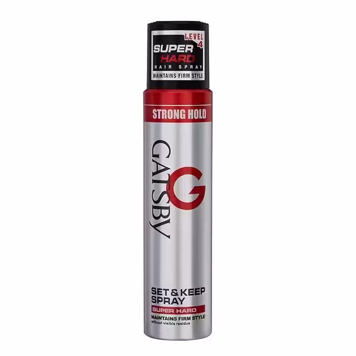 اسپری حالت دهنده مو گتسبیِ مدل Set Keep Spray Super Hard حجم 250 میل