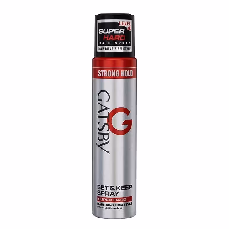 اسپری حالت دهنده مو گتسبیِ مدل Set Keep Spray Super Hard حجم 250 میل