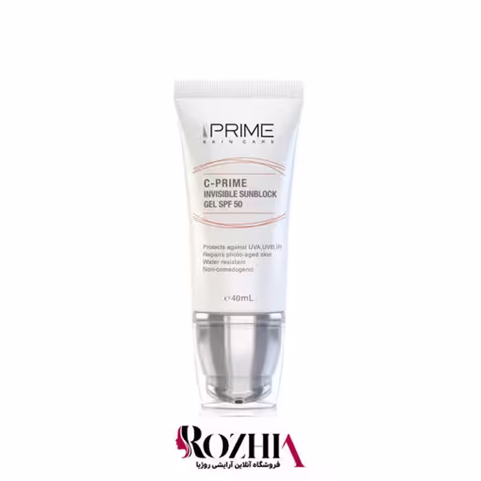 ژل ضد آفتاب SPF50حاوی ویتامین C پریم