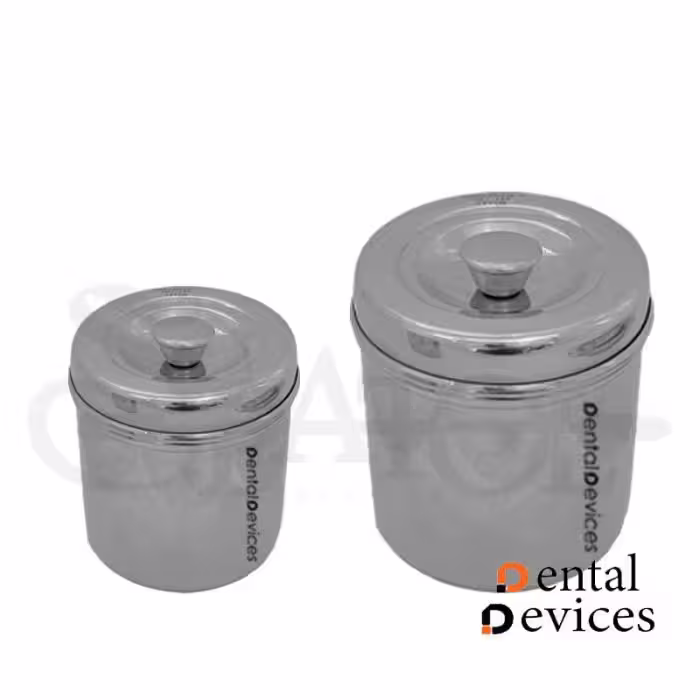 جاپنبه درب دار دنتال دیوایس(2سایز)Dental Devices