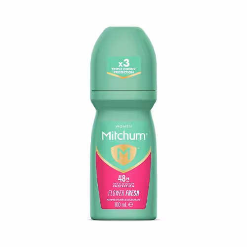 رول دئودورانت ضد تعريق زنانه 48 ساعته FLOWER FRESH ميچام 100 ميل