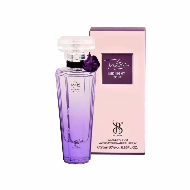 ادکلن زنانه برندینی Brandini مدل مید نایت رز Midnight Rose حجم 25 میلی لیتر