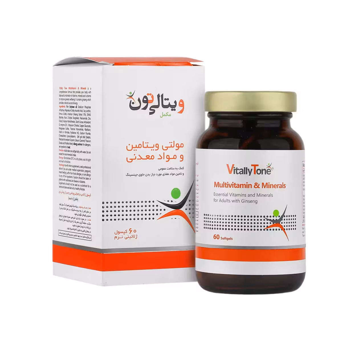 مولتی ویتامین و مینرال ویتالی تون (60 عددی)