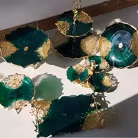 ظروف پذیرایی رزینی 6 نفره جهیزیه عروس