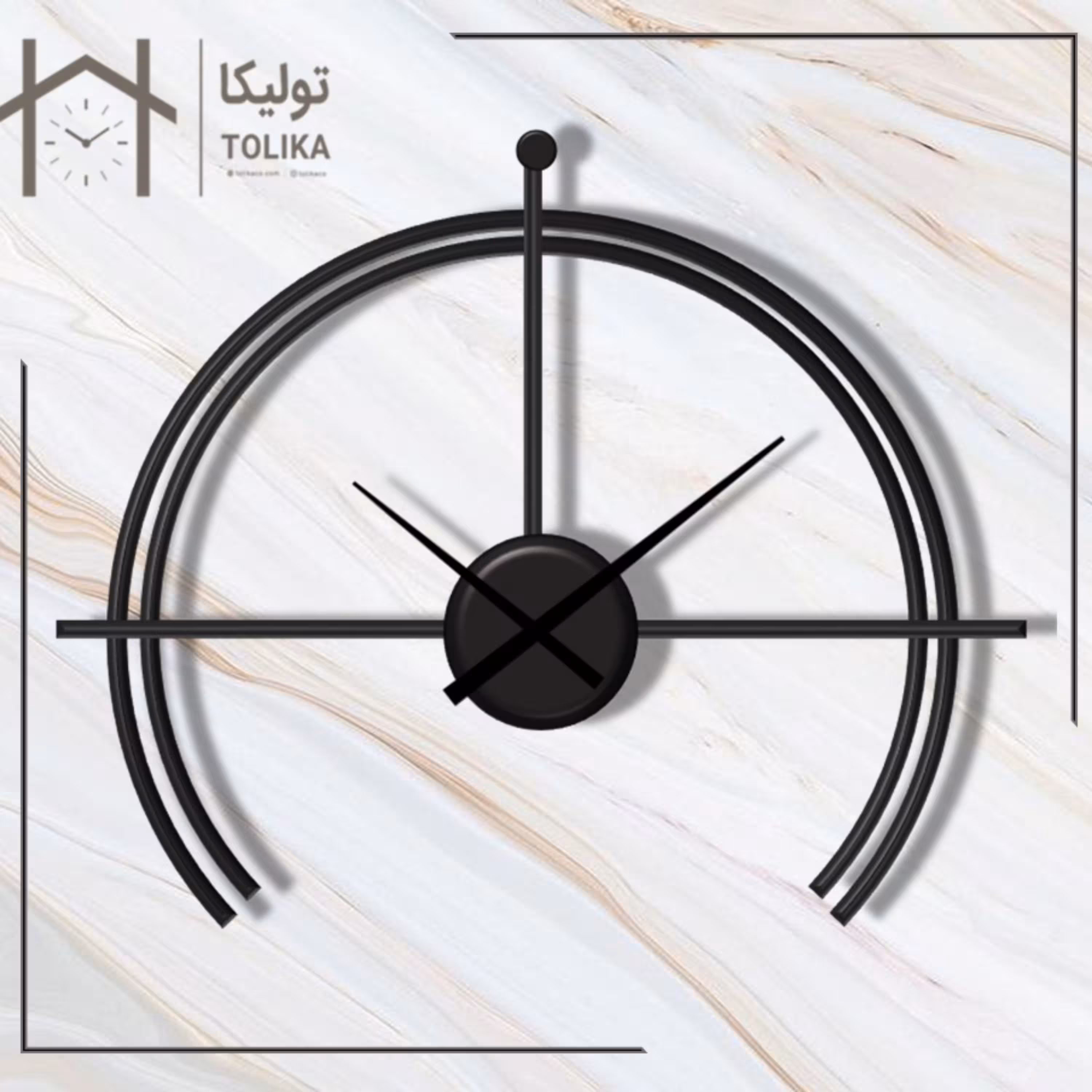 ساعت دیواری کد 6916 تولیکا