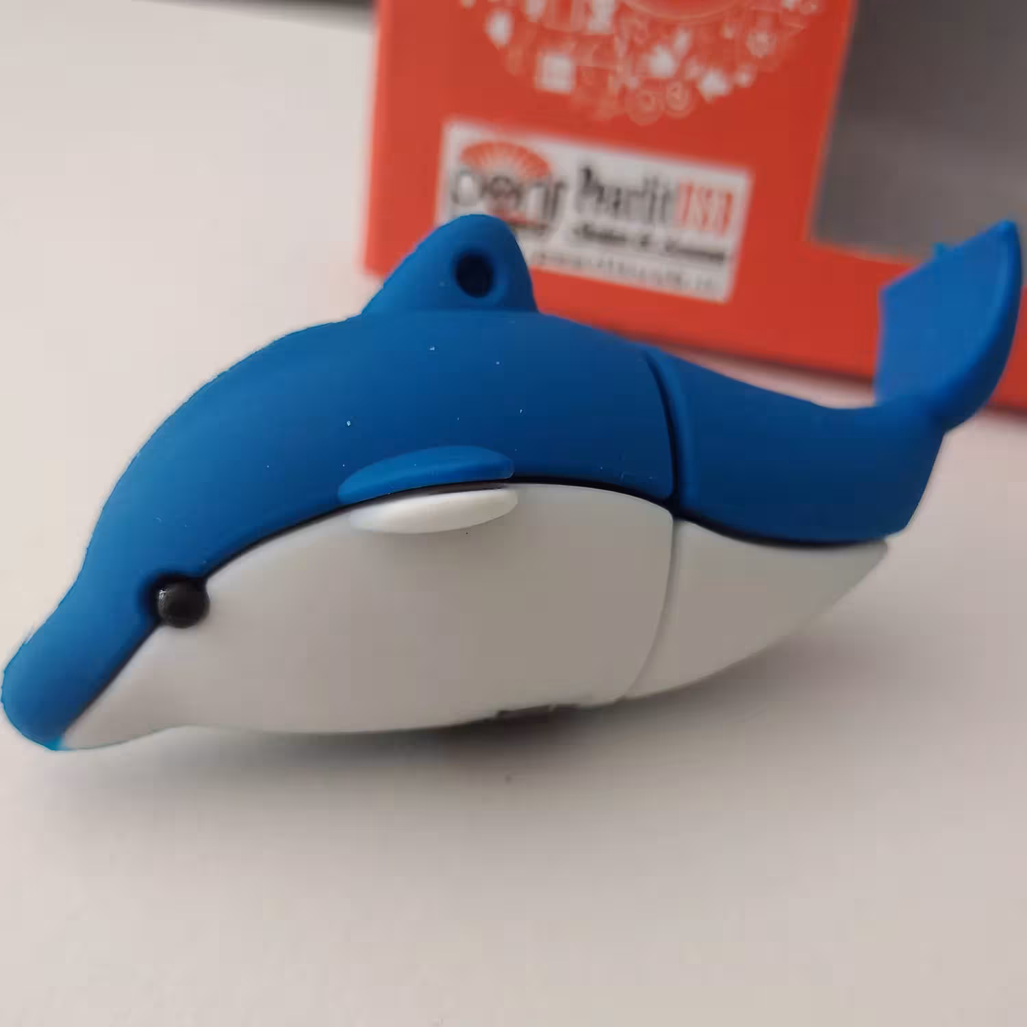 فلش مموری پرلیت یو اس بی طرح دلفین مدل W-62 ظرفیت 128 گیگابایت