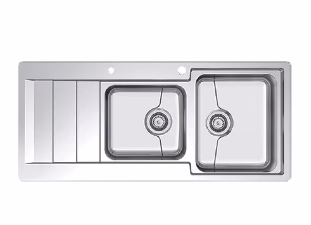 سینک توکار فانتزی دولگن جامایع دار راست میکس پلاسP45-8061