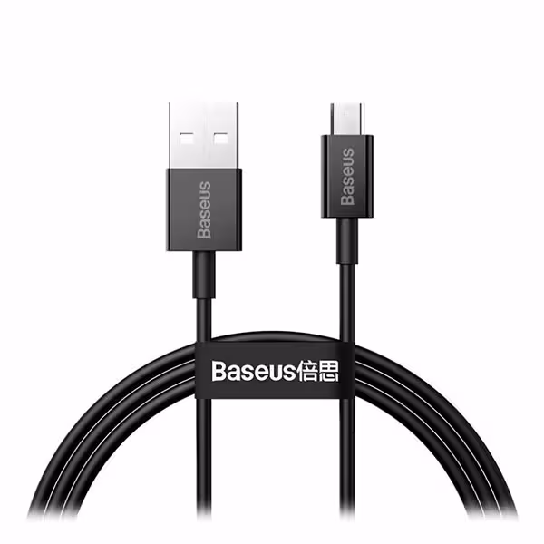 کابل تبدیل USB به microUSB باسئوس طول 1 متر مدل CAMYS-A01