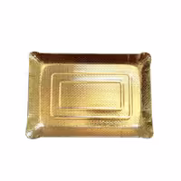 سینی کیک مقوایی لبه دار زرفام 30*20 سانتی متری