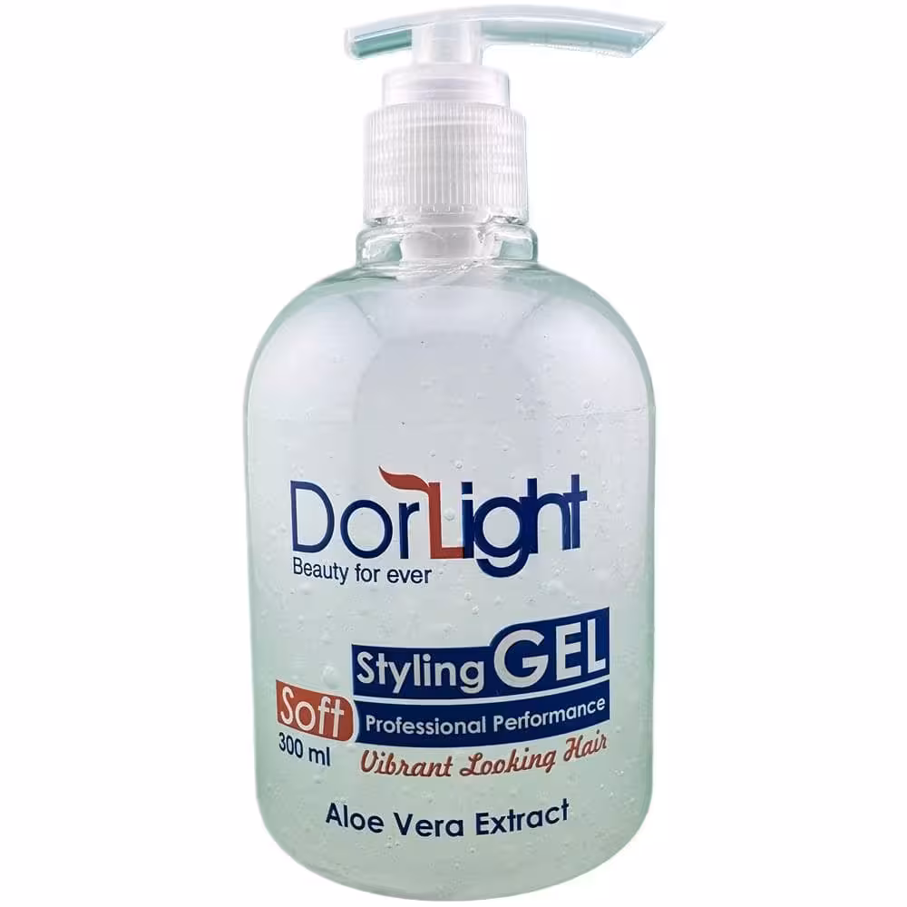 ژل مرطوب کننده و حالت دهنده پمپی 300 میلی لیتری برند دور لایت