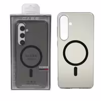 قاب اورجینال کریستالی MagSafe شفاف Premium مدل Samsung Galaxy S24 FE
