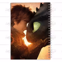 دفتر مشق کارتون چگونه اژدهای خود را تربیت کنیم