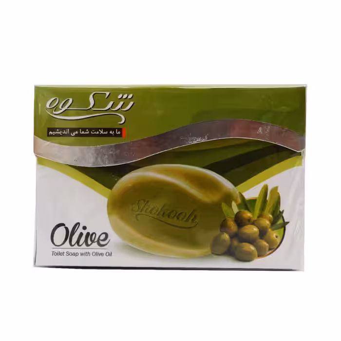 صابون شکوه مدل Olive بسته 5 عددی