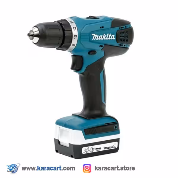 دریل شارژی ماکیتا مدل DF347DWE - ولتاژ 14.4