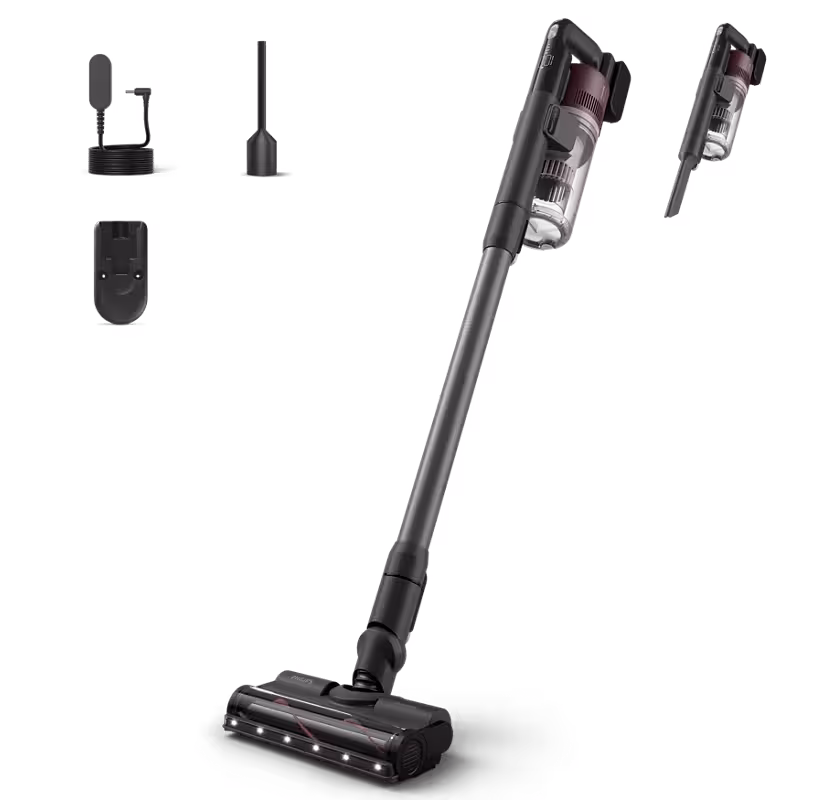 جارو شارژی عصایی فیلیپس سری 6000 مدل XC6453/10