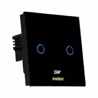 کلید دو پل لمسی هوشمند گلدور