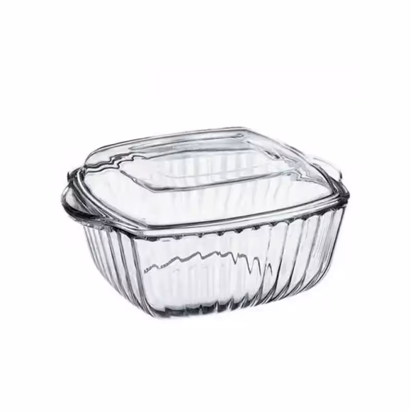 قابلمه مربع گنکره دار برجام پاشاباغچه 1870 میلی کد BORCAM-59029