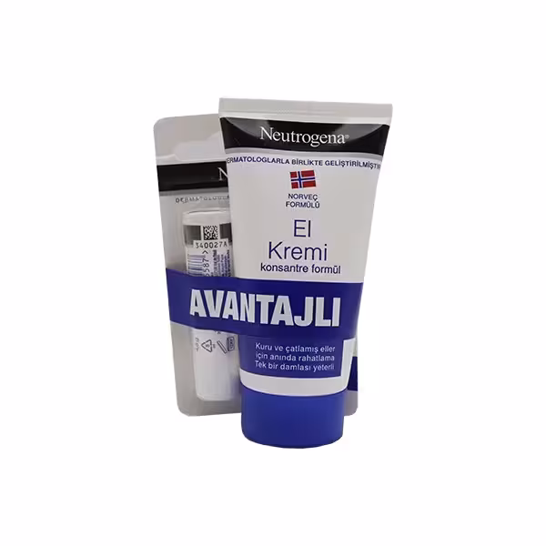 پک کرم مرطوب کننده دست معطر 75 میل و بالم لب SPF20 نوتروژینا