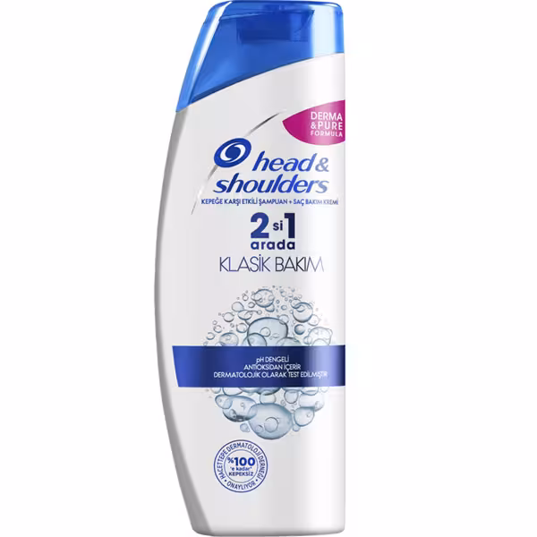 مشخصات، خرید و قیمت شامپو ضد شوره کلاسیک 2 در 1 هد اند شولدرز حجم 350 میل ⭐️ ویان مارکت