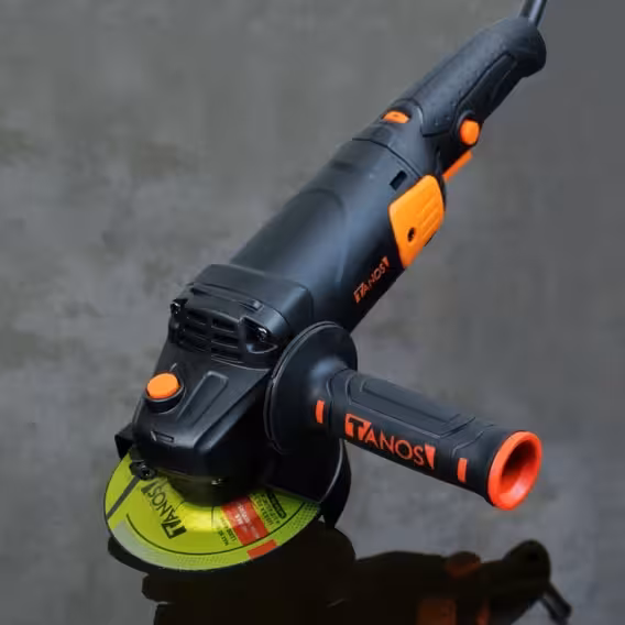 مینی فرز دسته بلند دیمردار 1050 وات صنعتی تانوس مدل AG-1510 با 12 ماه گارانتی