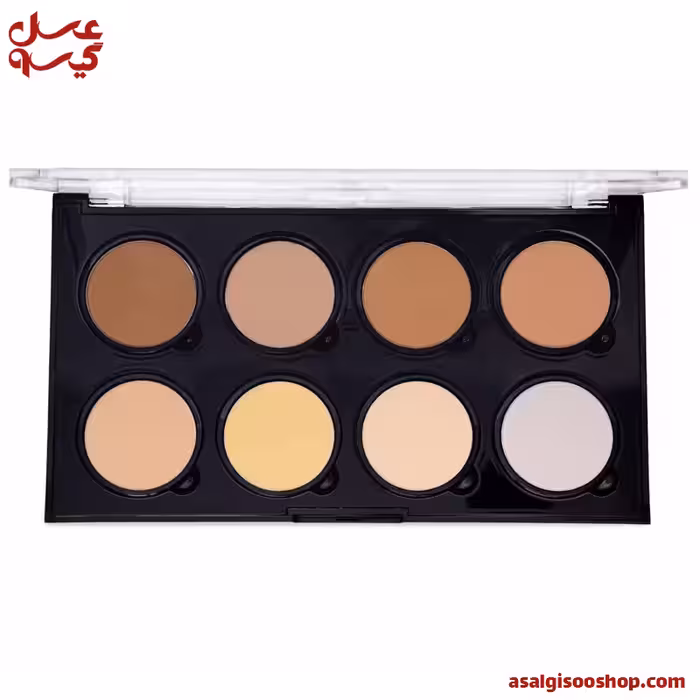 پالت هایلایتر و کانتور پودری فور اور 52 مدل FHC001 | کد 2572