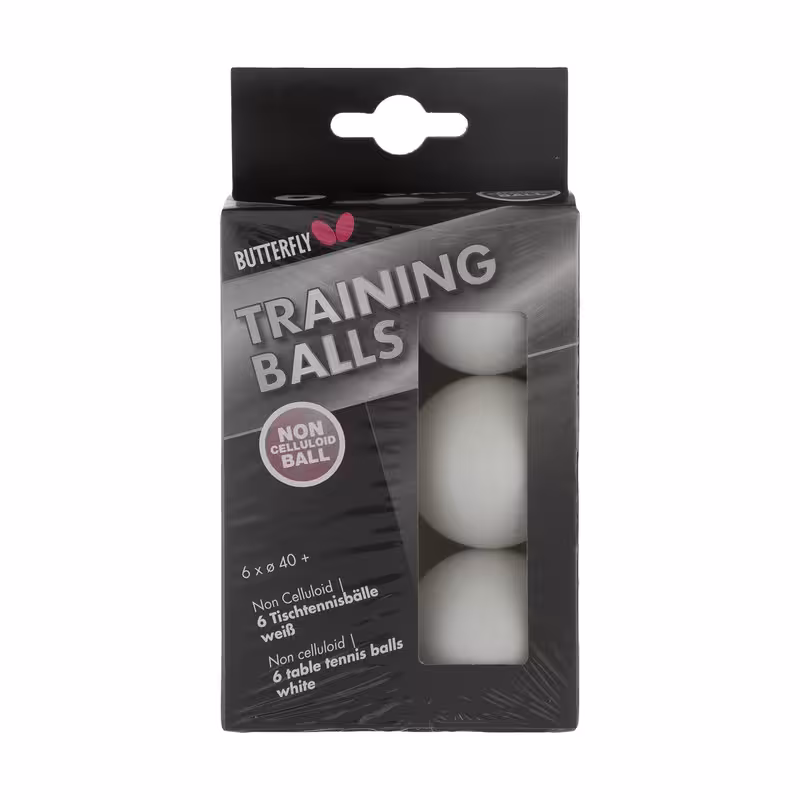 توپ پینگ پنگ باترفلای مدل  40 سری Training بسته 6 عددی | کالا مکس