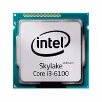 پردازنده مرکزی اینتل سری Skylake مدل Core i3-6100T