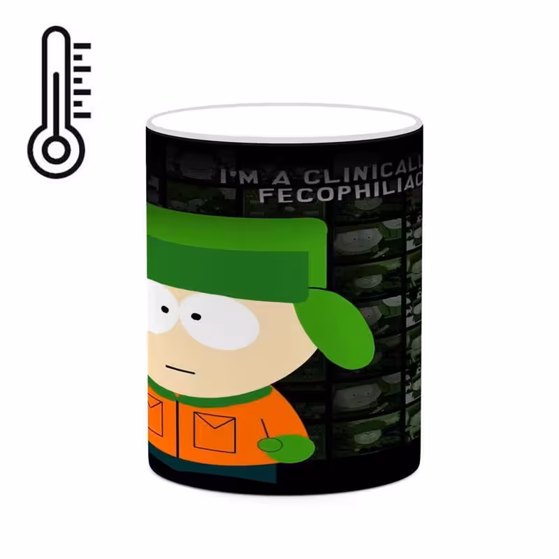 ماگ حرارتی چیتوکالا مدل کارتون South Park کد mgh23138