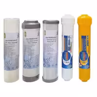 فیلتر دستگاه تصفیه آب مدل ارگونومی بسته 5 عددی