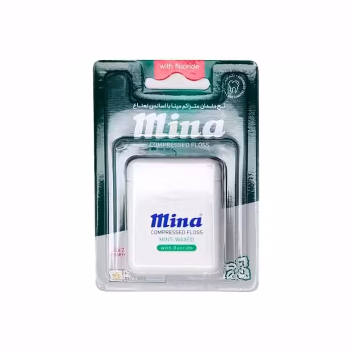 نخ دندان متراکم نعنایی مینا