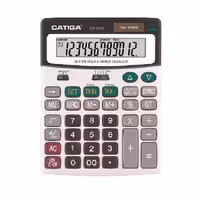 ماشین حساب رومیزی کاتیگا CD-2372-12RP